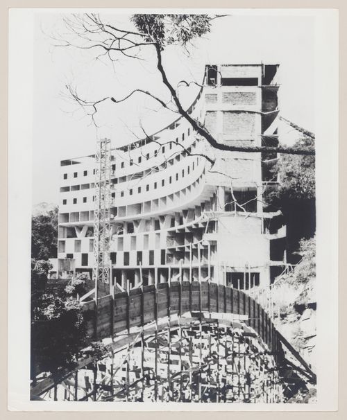 View of Gávea housing project, under construction, Rio de Janeiro, Brazil
