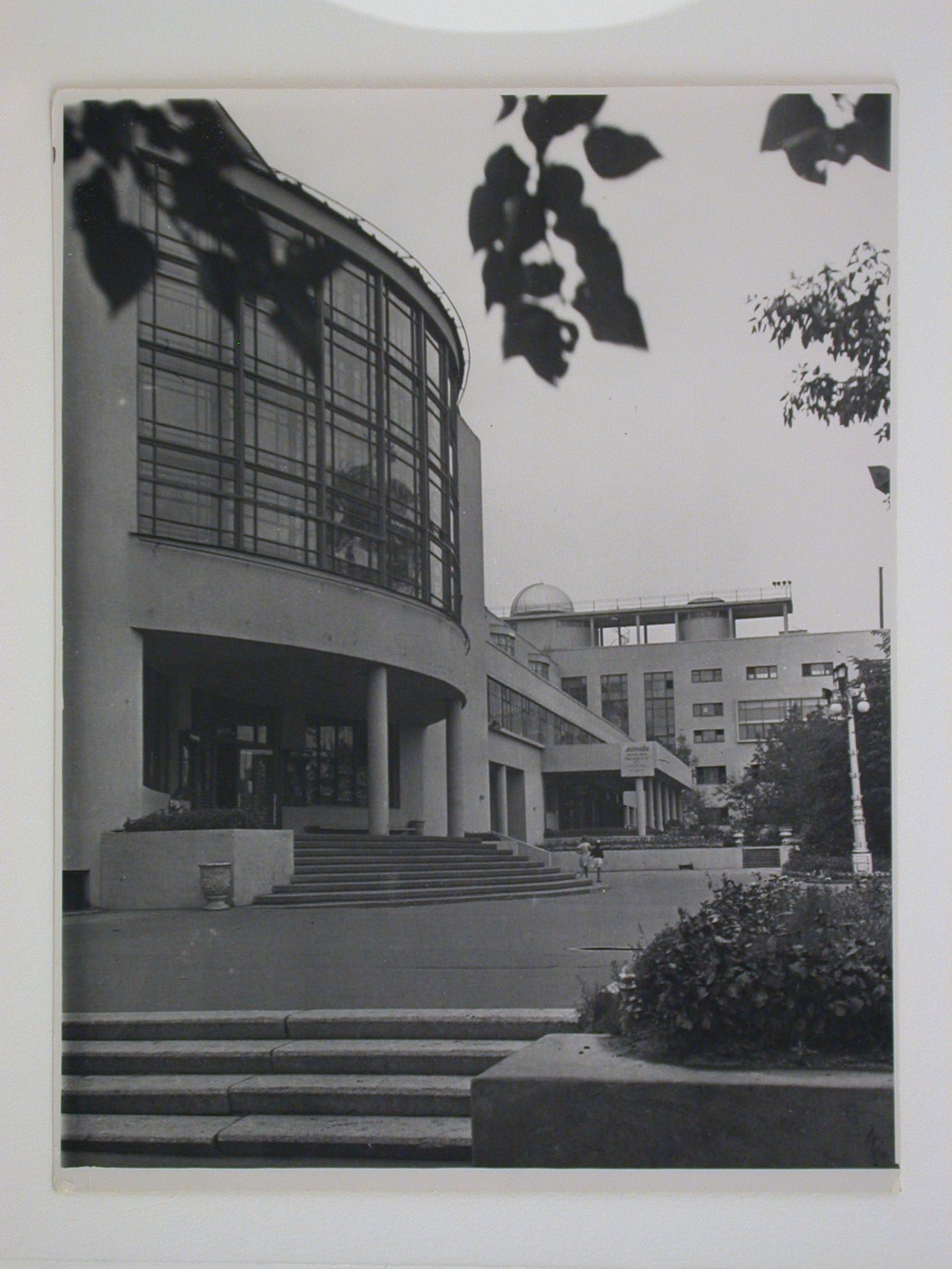 Exterior view of the ZIL Palace of Culture (club for the Likhachev Automobile Plant workers), Moscow