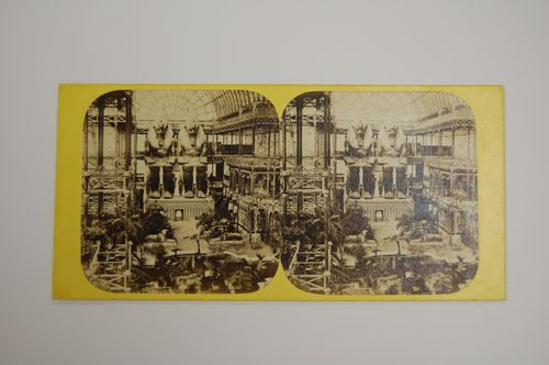 The Colossal Egyptian Figures, Crystal Palace, Sydenham