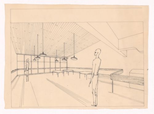 Perspective for Refeitório da Refinaria Angola, Matosinhos, Portugal