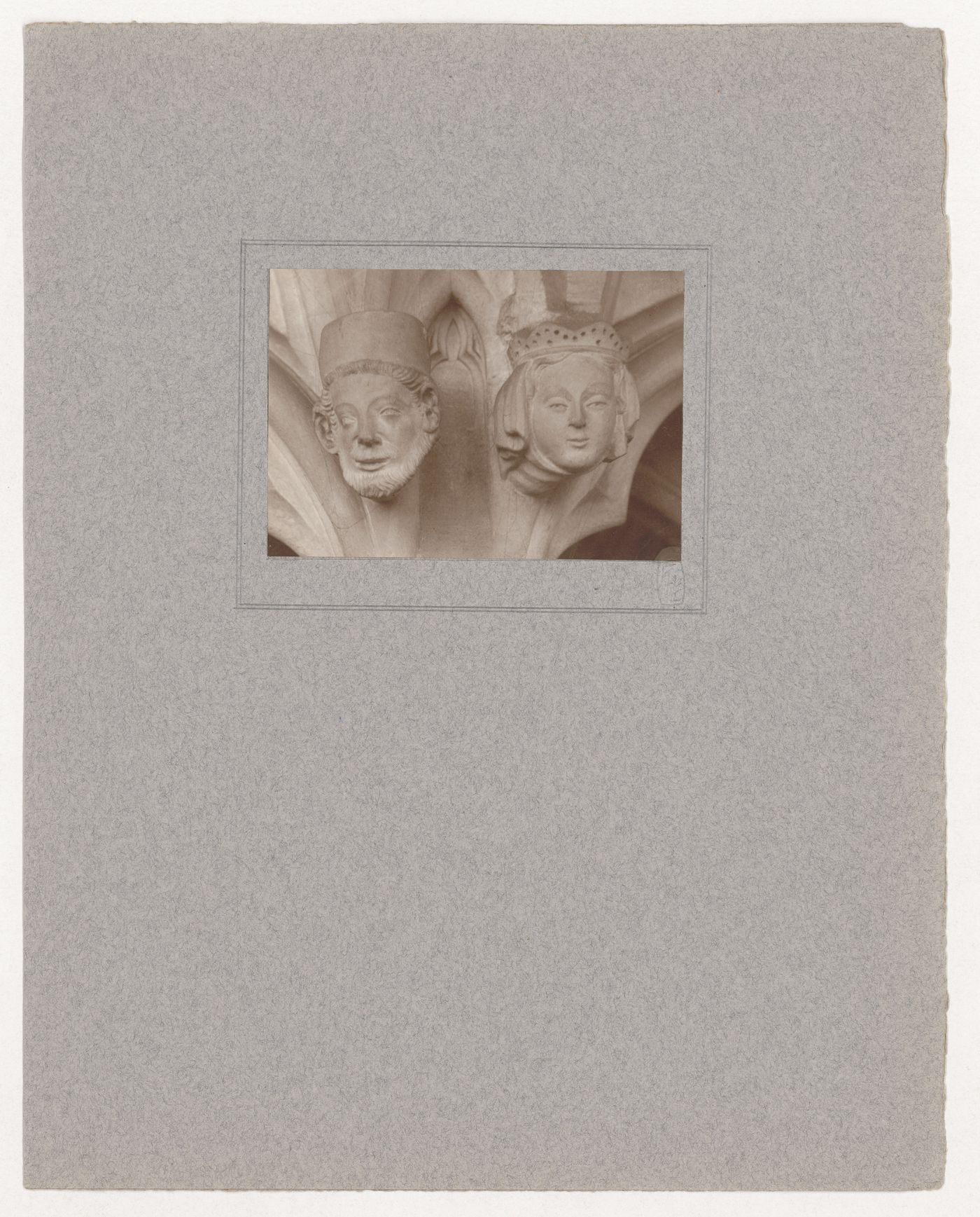 Plate from portfolio ''York Minster Chapter House''