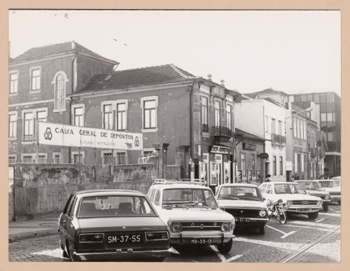 View of site area for Caixa Geral de Depósitos, Matosinhos, Portugal