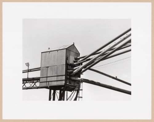 Sawdust switching shed, Great West Timber Ltd., Thunder Bay, Ontario, from the series The Forms of Canadian Industrial Architecture