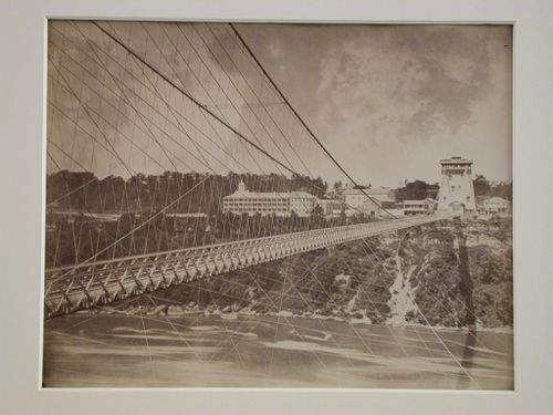 Roebling's Suspension Bridge over Niagara, Niagara Falls, New York
