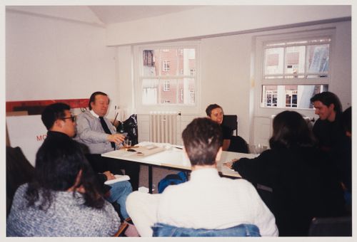 Cedric Price with Task Force students
