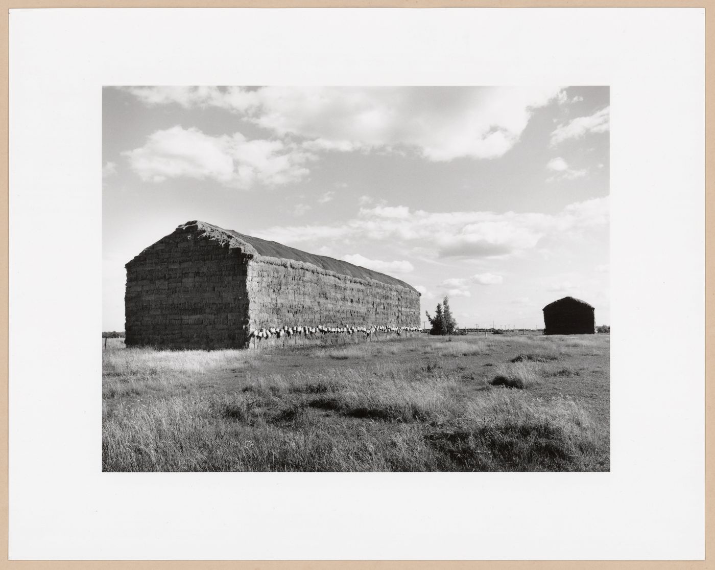 Flax storage, Kimberley Clark of Canada Ltd., Morden, Manitoba, from the series The Forms of Canadian Industrial Architecture