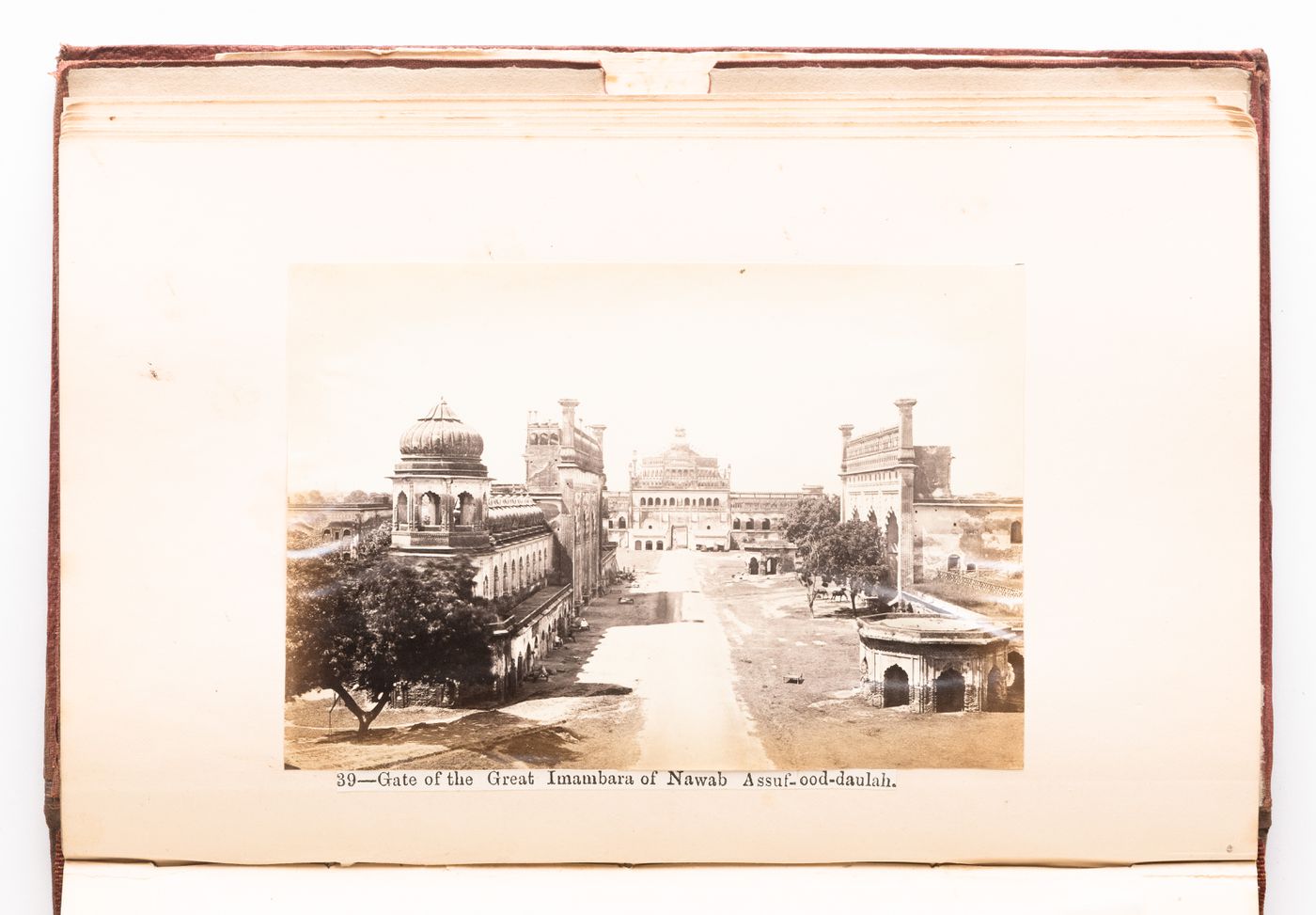 General view of the Great Imambara (also known as the Tomb of Asaf-ud-Daula) showing the gateway, Lucknow, India