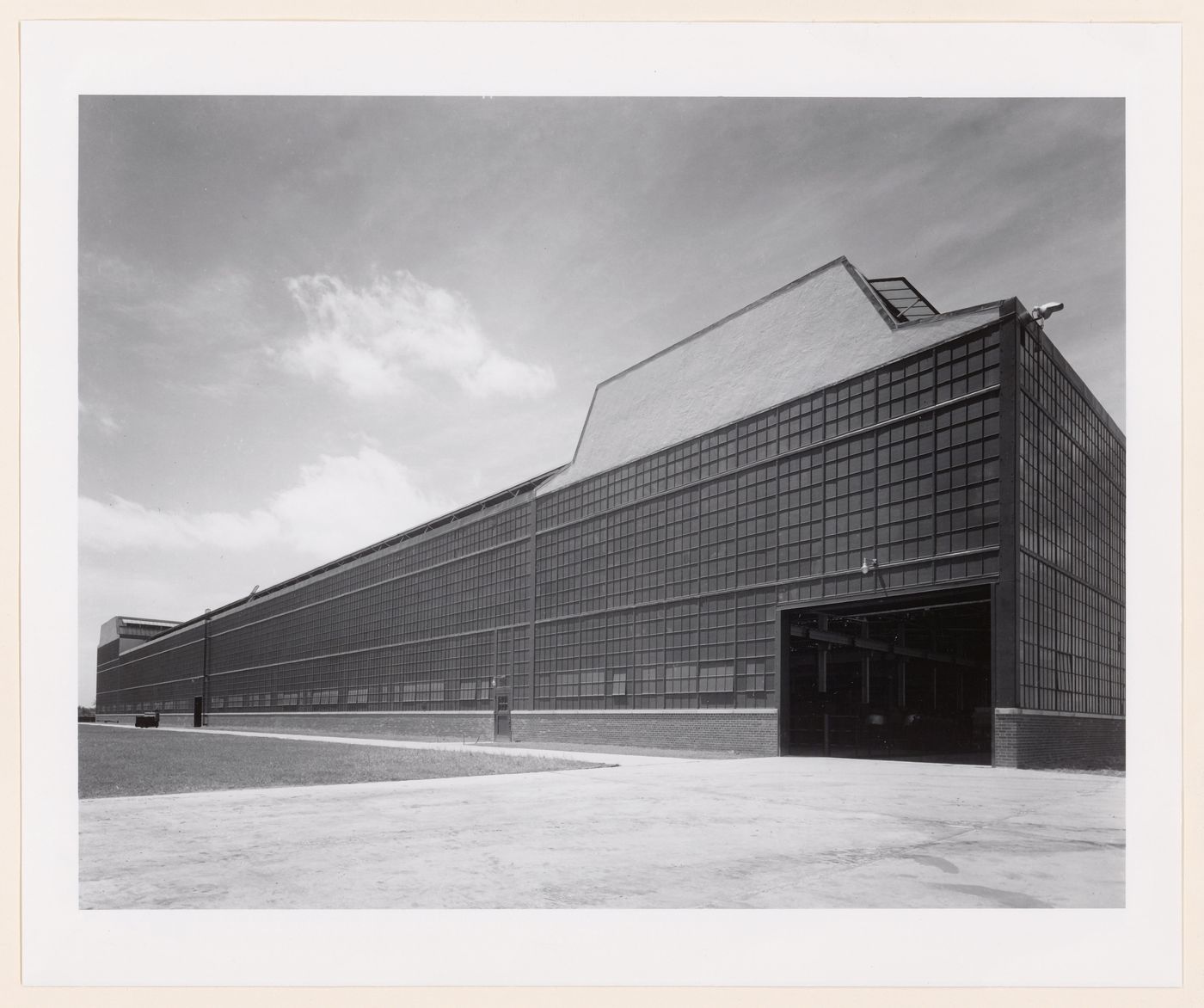 View of the northeast façade of the Tank Arsenal, Chrysler Corporation, Detroit, Michigan