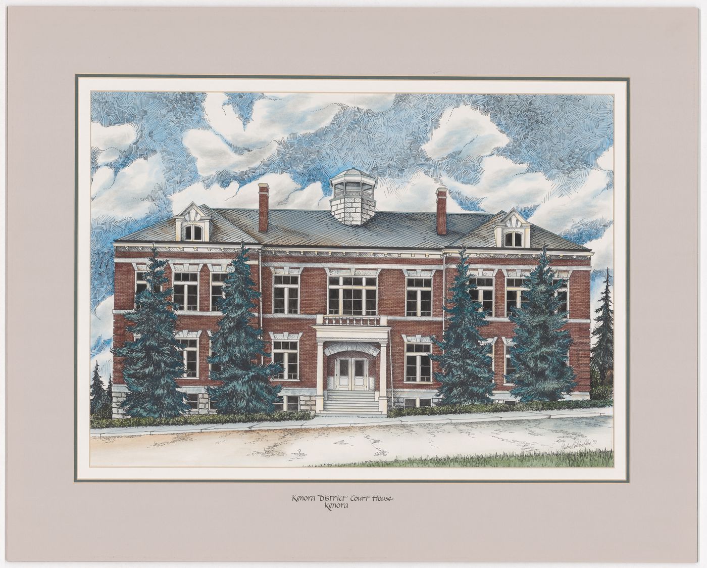 Kenora District Court House, Kenora, from Court Houses in Ontario