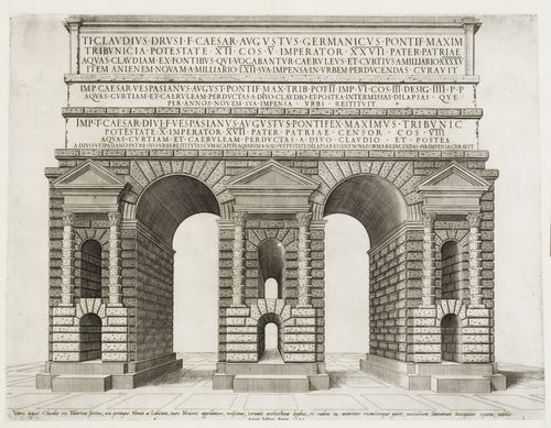 Perspective of Porta Maggiore, Rome
