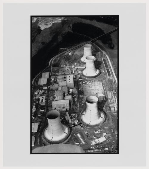 Aerial View of the Three Mile Island Nuclear Generating Station on the Susquehanna River, Londonderry Township, Middletown, Pennsylvania