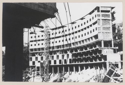 View of Gávea housing project, under construction, Rio de Janeiro, Brazil
