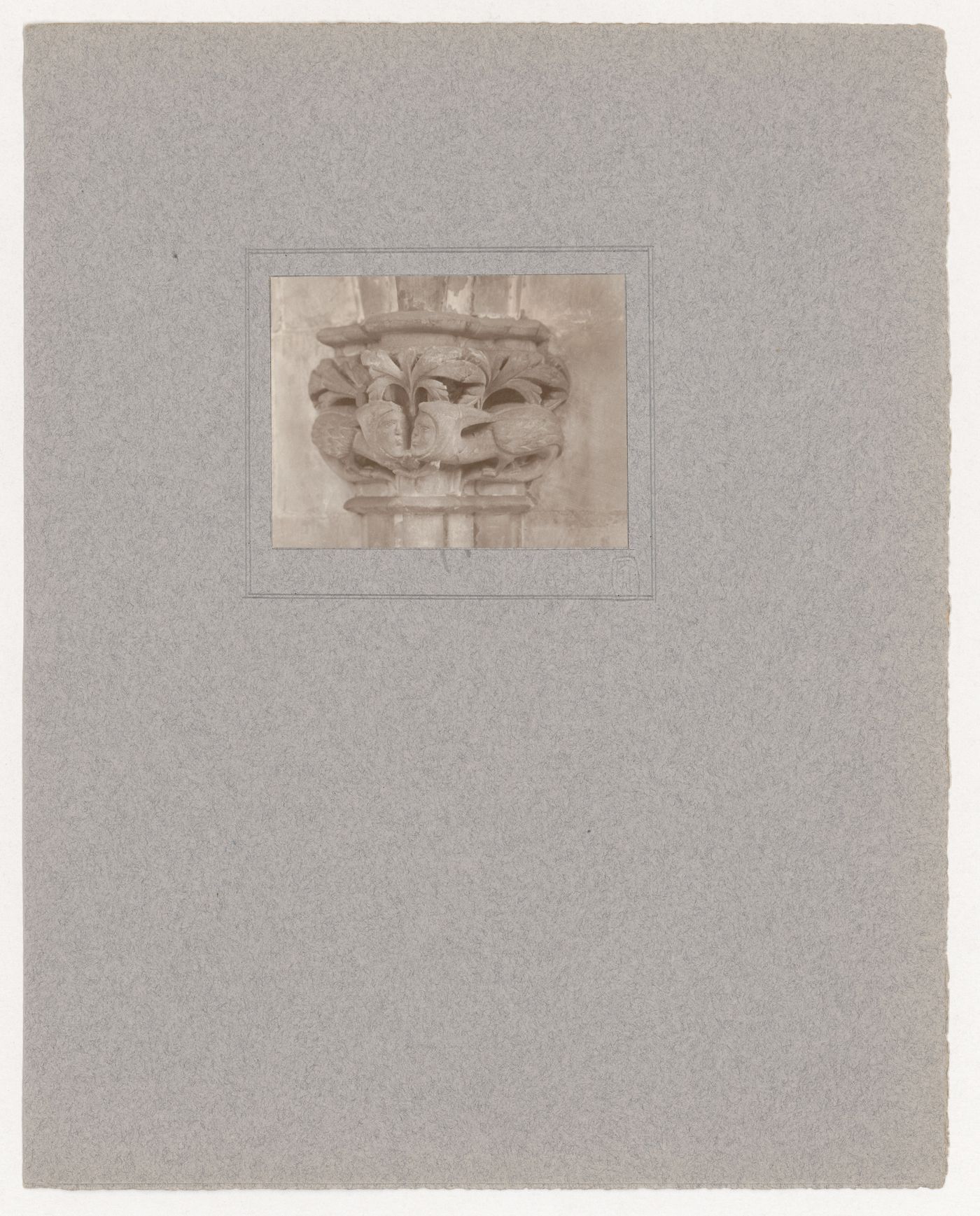 Plate from portfolio ''York Minster Chapter House''