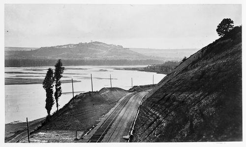Plate from album ''Chemin de Fer du Bourbonnais, Moret-Nevers-Vichy, 1860-1863''