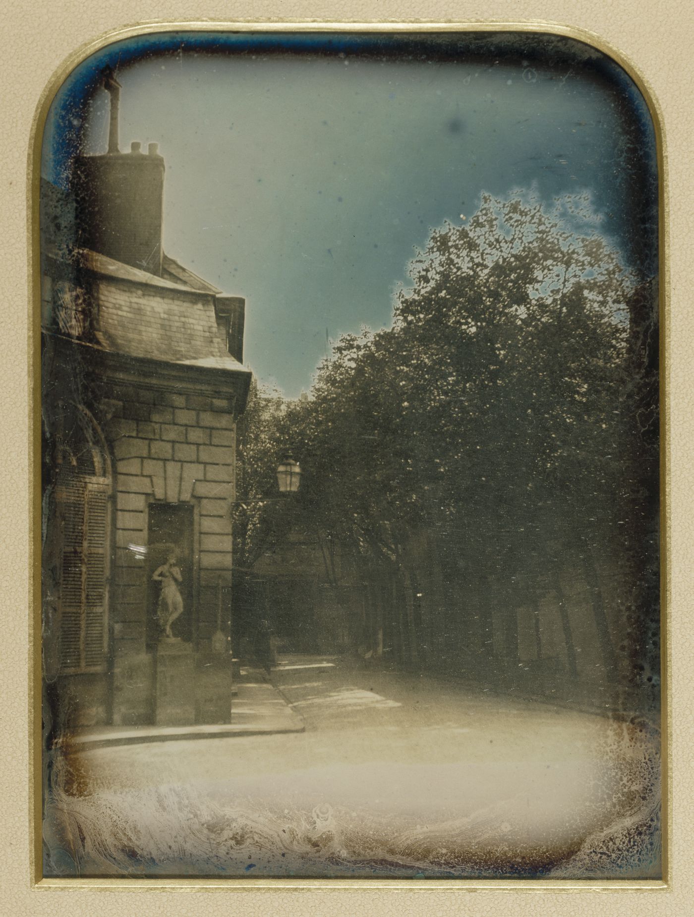 View of the courtyard of Hôtel d'Uzès, Paris, France