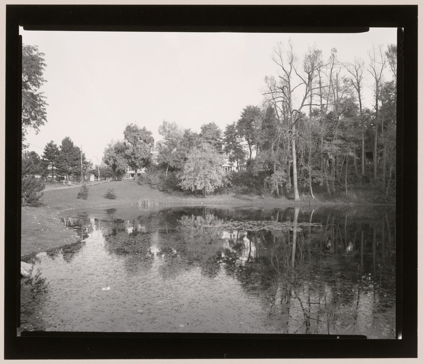 Skating pond, Highland Park, Rochester, New York