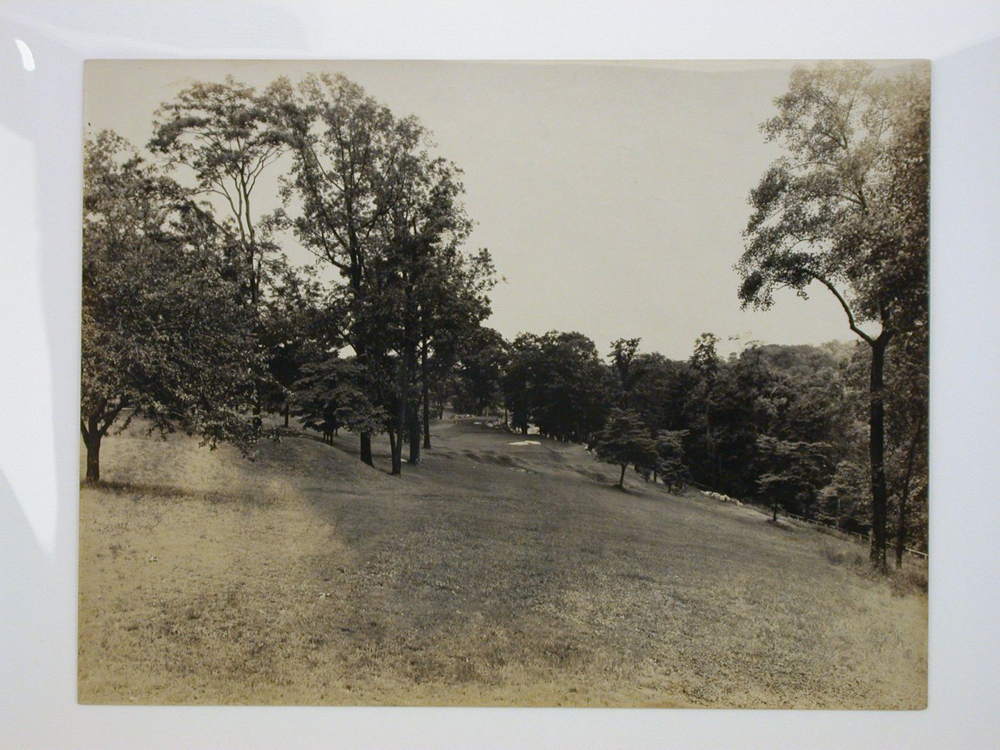 Partial view of the Longue Vue Golf Course showing the fourth and fifth greens and the sixth tee, New York [?], United States