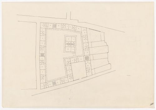 Plan for Corral del Conde, Seville, Spain