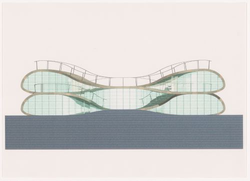 Elevation for Virtual House, Berlin, Germany