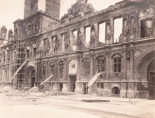Plate from album ''Buildings, parks and streets of Paris, Versailles and environs, France''