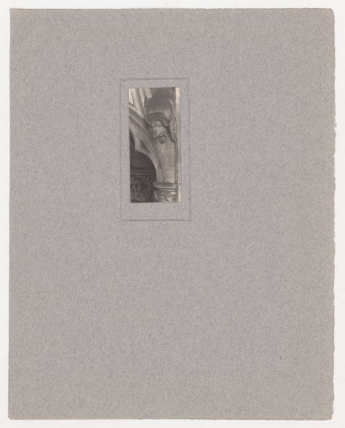Plate from portfolio ''York Minster Chapter House''