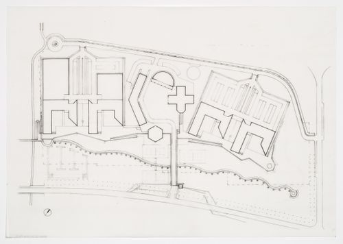 British Telecom National Networks Headquarters, Milton Keynes, England: plan