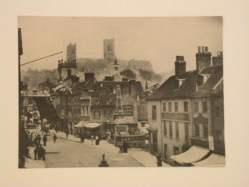 Cathedral and Stonebow, Lincoln, England