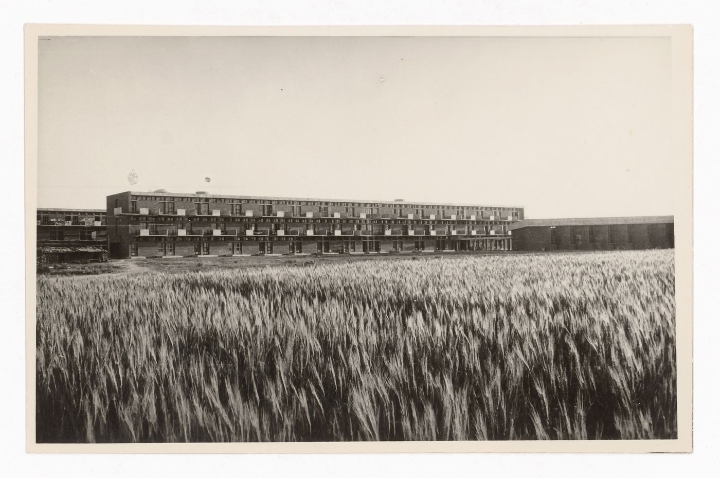 Photograph of Boy's Hostel at Punjab Agricultural University in Ludhiana, India