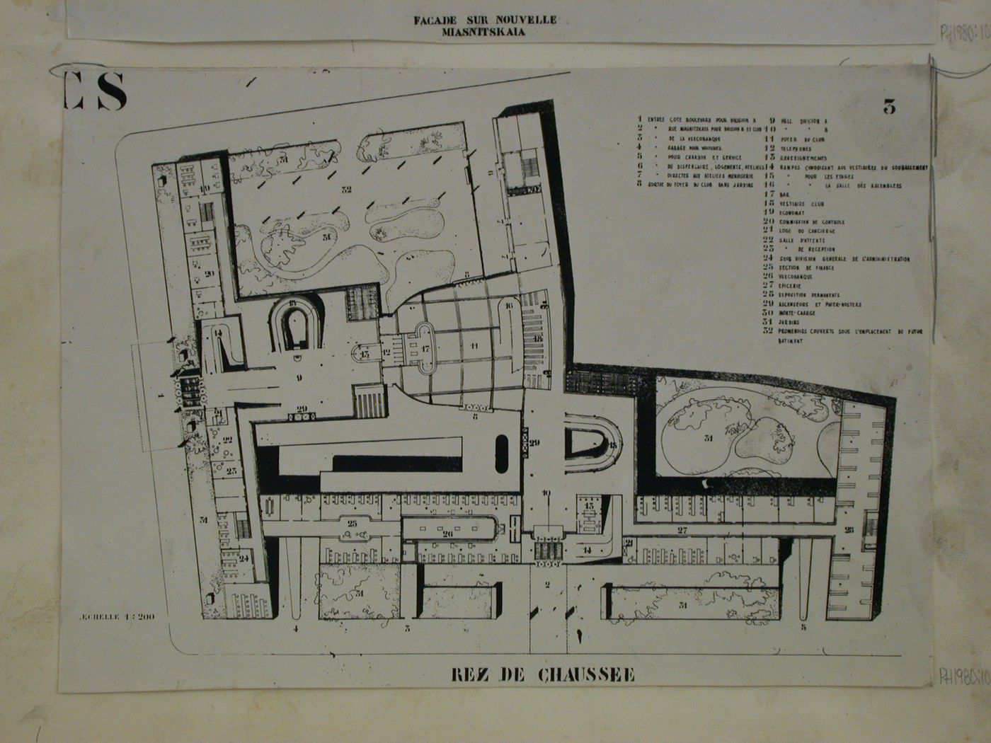 Le Corbusier. Centrosoyus. Moscou