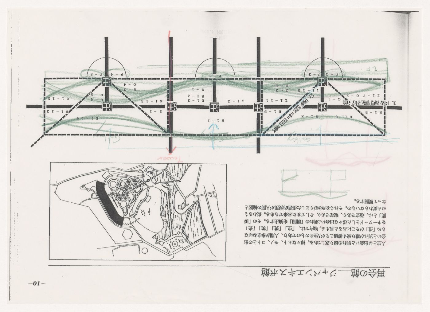 Sketches for Galaxy Toyama Gymnasium, Imizu, Japan