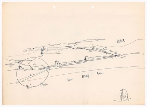 Sketch for Piscina de Marés, Leça da Palmeira