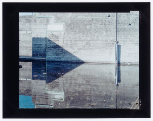 Looking southwest, Carlo Scarpa's Tomba Brion, San Vito d'Altivole, Italy