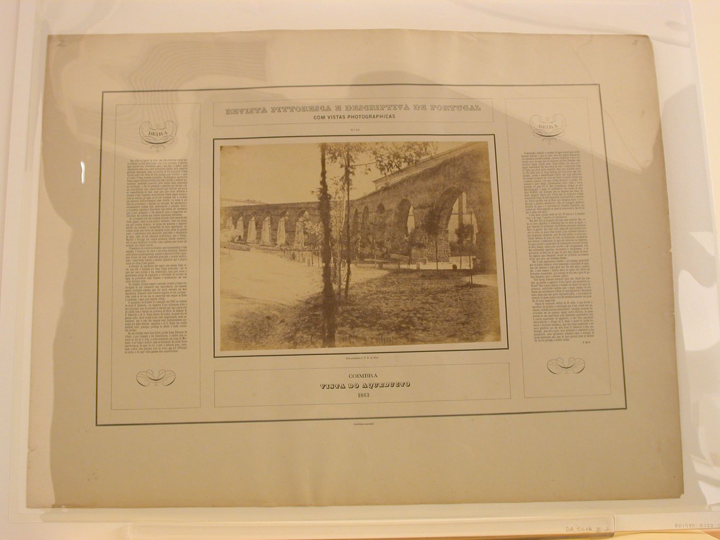 Plate from portfolio ''Revista Pittoresca e Descriptiva de Portugal com Vistas Photographicas''