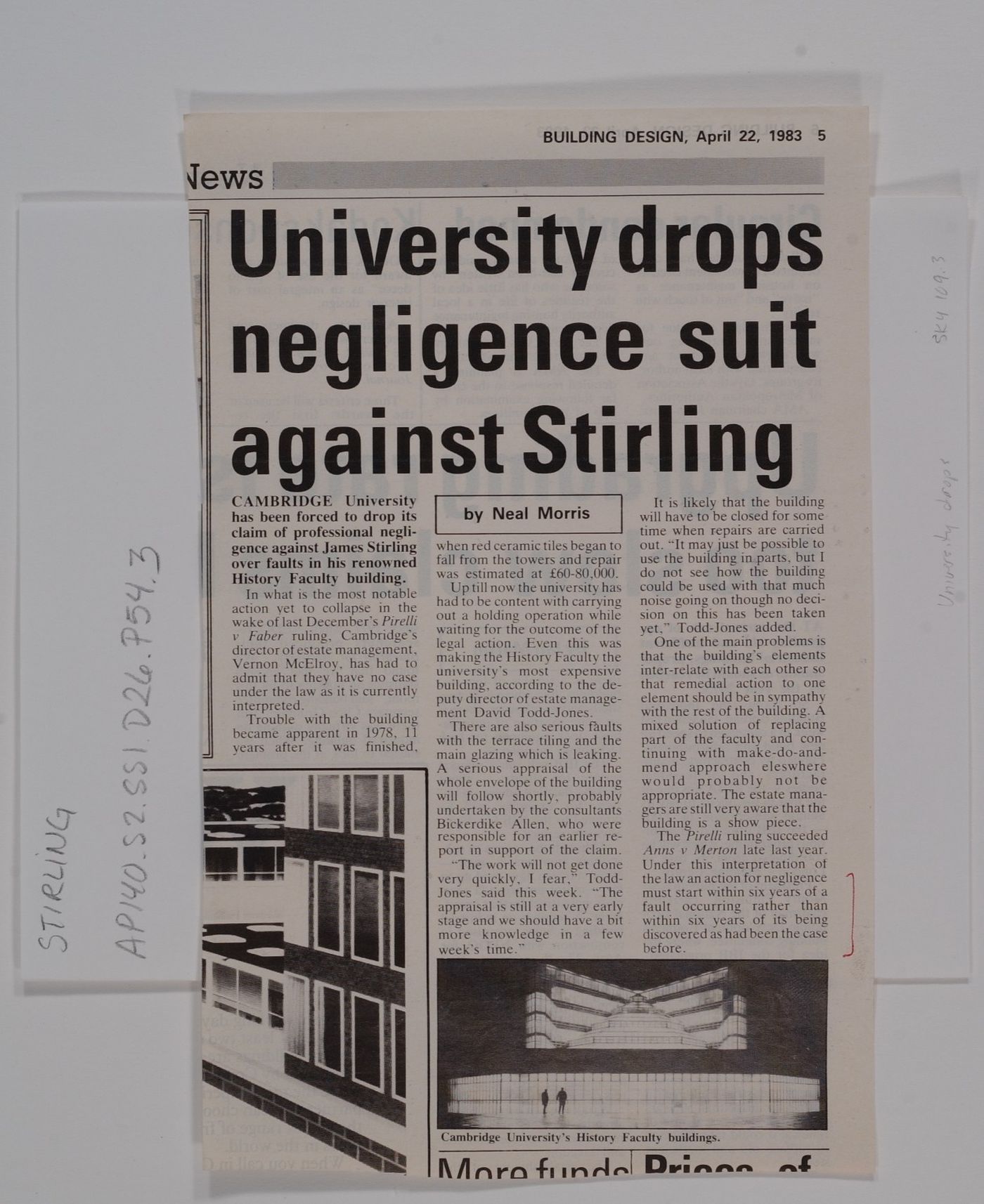 University drops negligence suit against Stirling