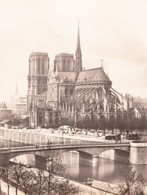 Plate from album ''Buildings, parks and streets of Paris, Versailles and environs, France''