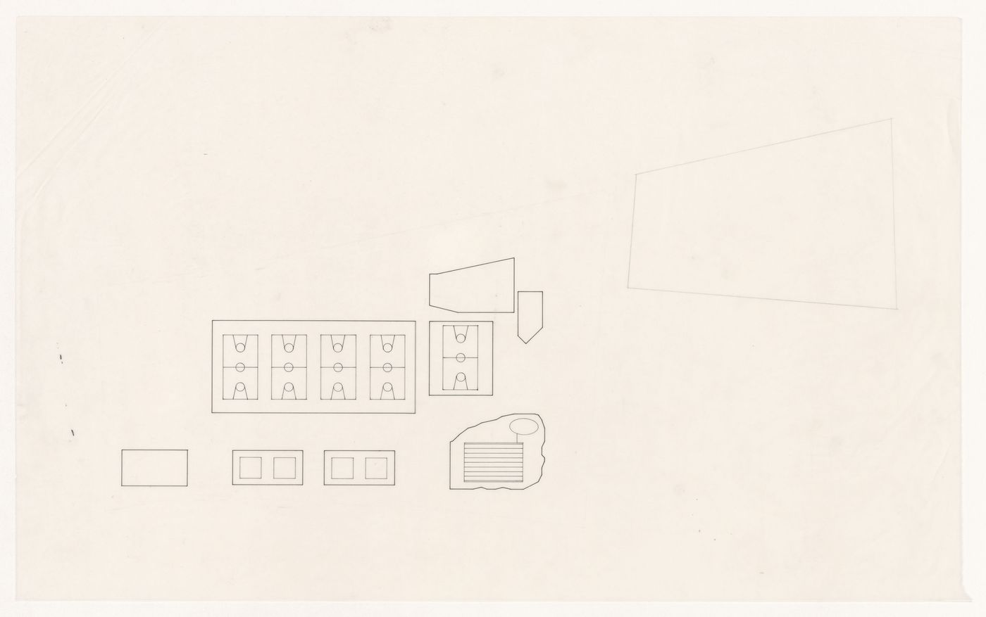 Plans for Odawara Municipal Sports Complex, Odawara, Japan