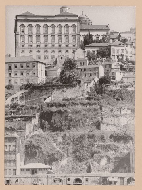 View of site for Largo da Lada, Porto, Portugal