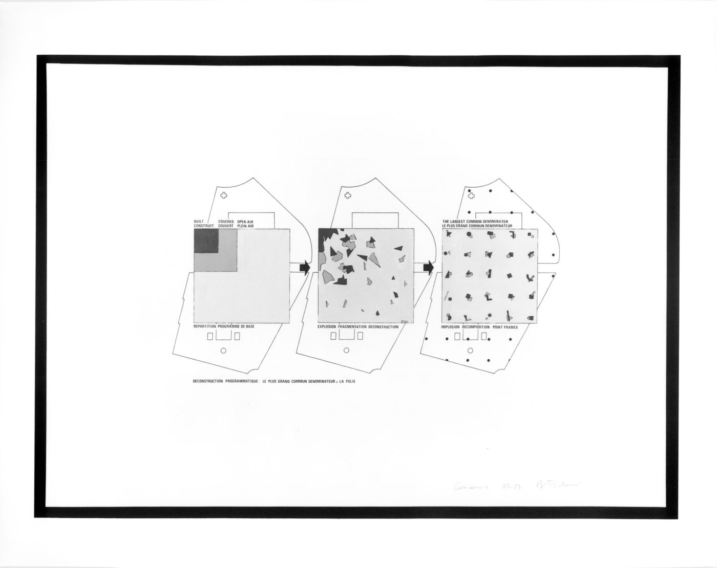 Parc de la Villette - Concours de construction