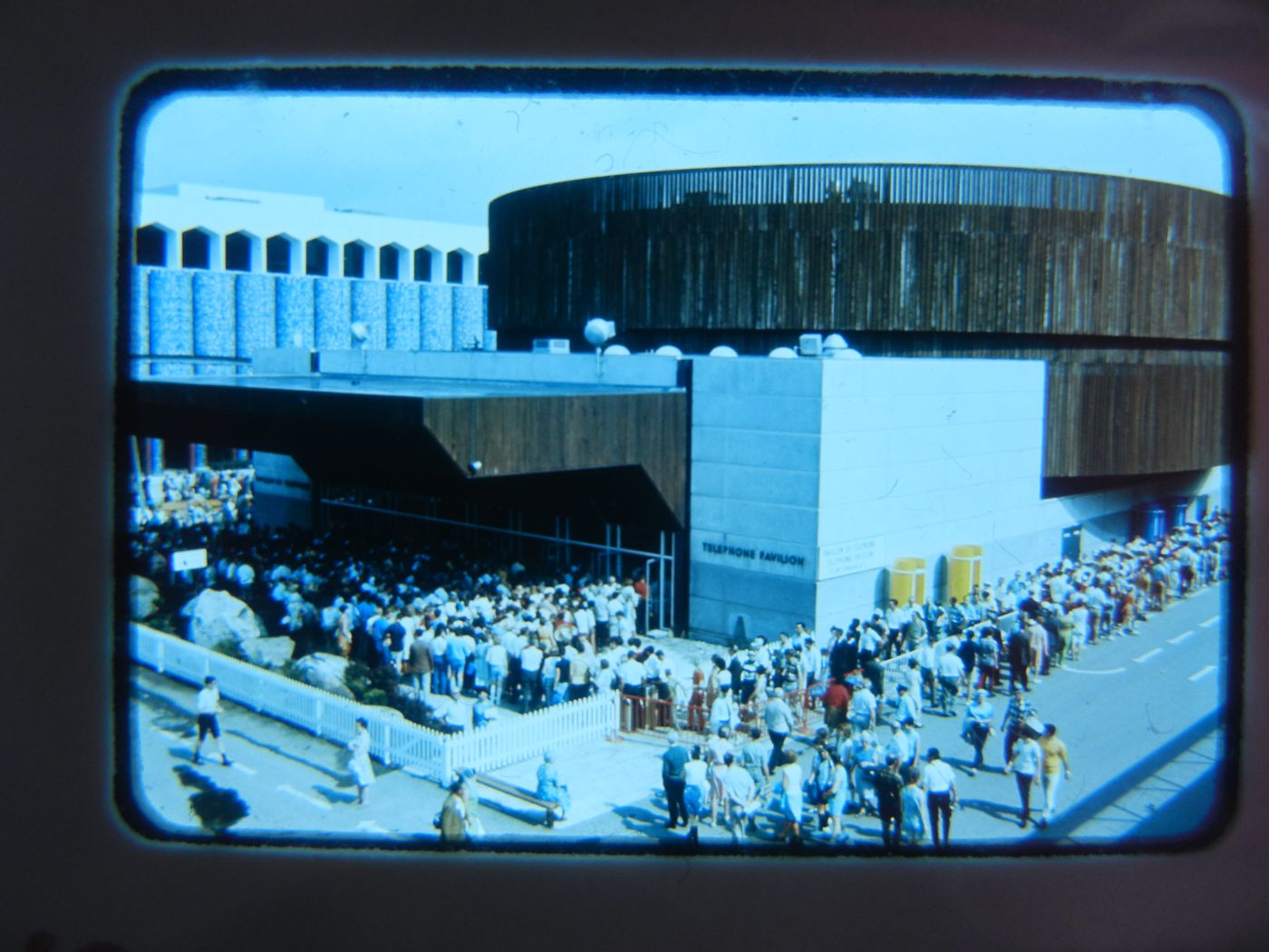 View of the Telephone Pavilion, Expo 67, Montréal, Québec