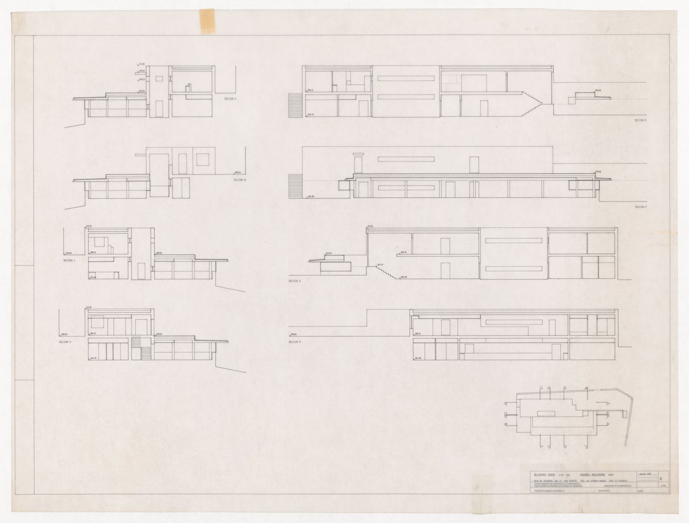 Sections for Restaurante de Santo Domingo de Bonaval, Santiago de Compostela, Spain