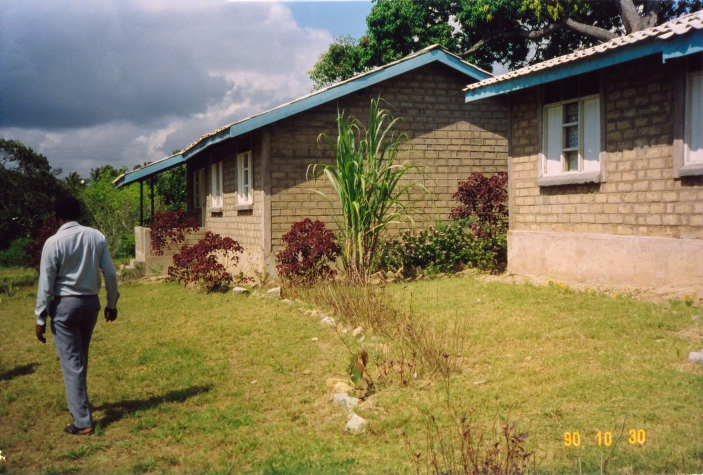 View of a small house, Kenya