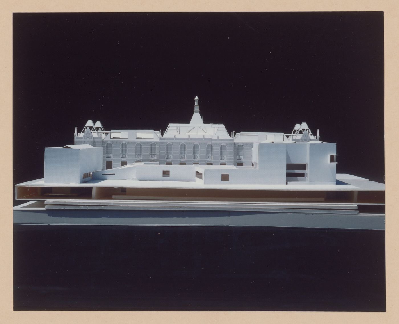 View of model for Renovação e extensão do Museu Stedelijk, Amsterdam, the Netherlands