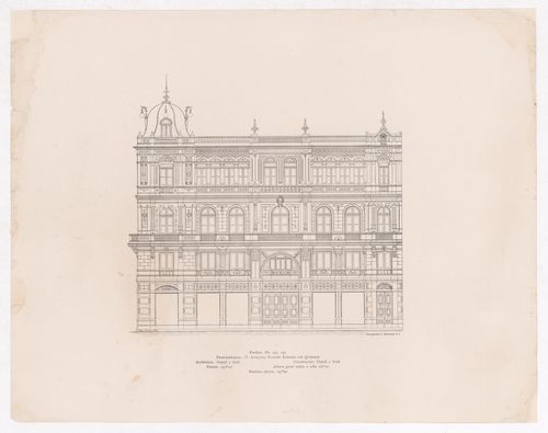 Plate from portfolio ''Avenida Central'', Brazil