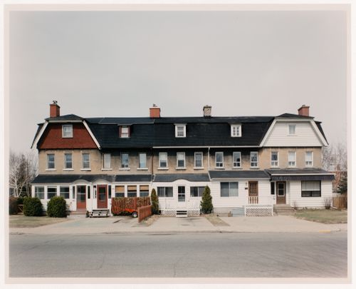 Row of five houses on avenue George, Shawinigan