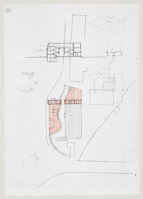 Dresdner Bank, Marburg, Germany: plan, section and details