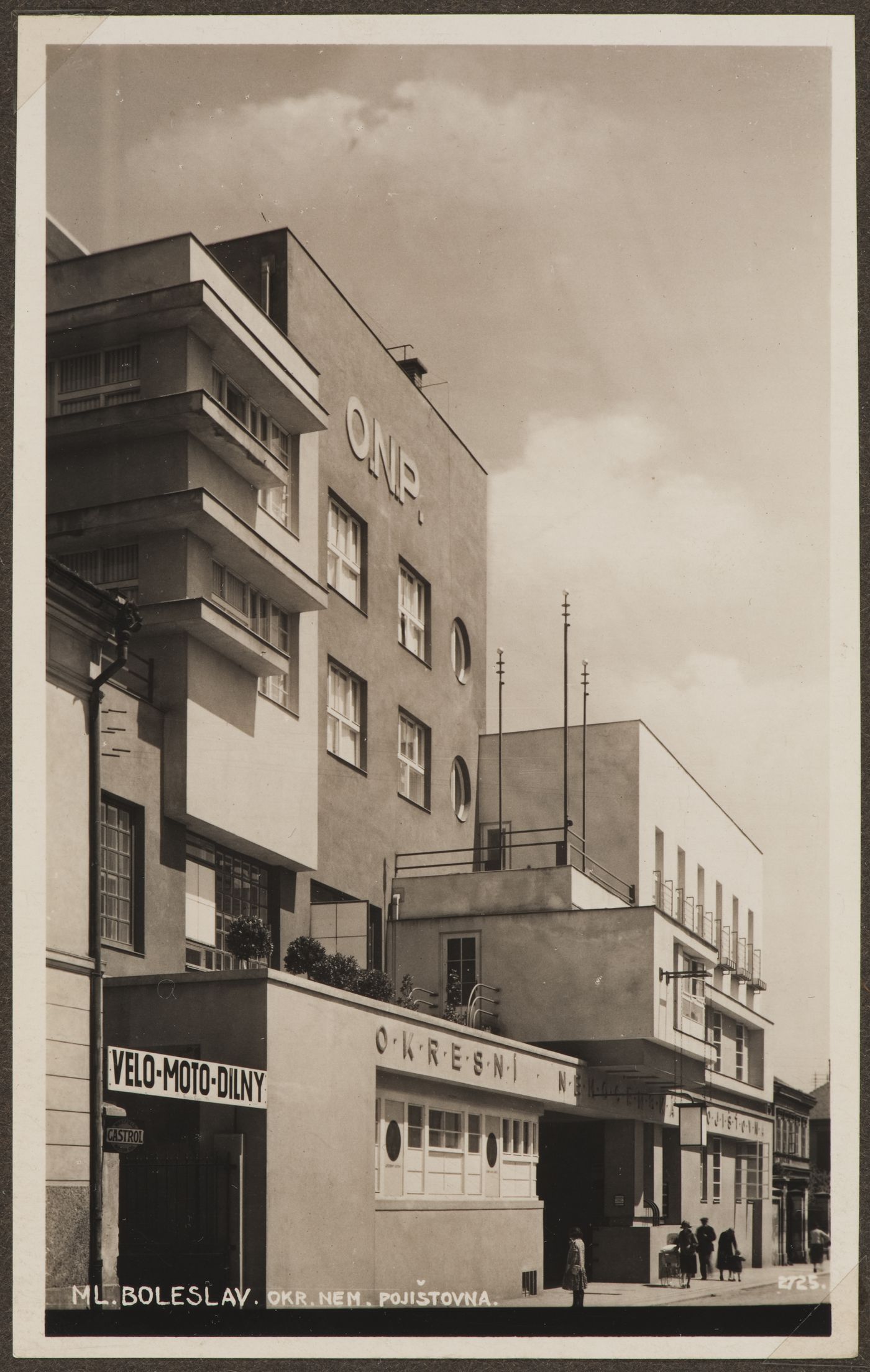 Plate from album ''Mlada Boleslav, Czechoslovakia''