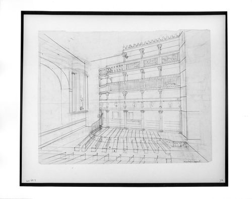 Reconstruction - The Teatro della Pergola in Florence