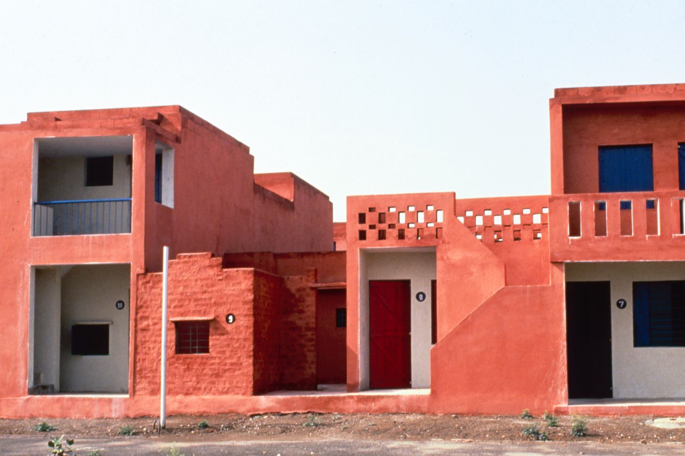 View of residential units used for the Human Settlement Training Package "Package 2: Affordable Urban Design"