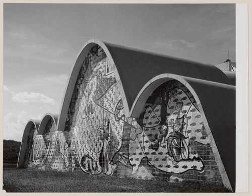 View of Church of Saint Francis, Pampulha, Belo Horizonte, Brazil
