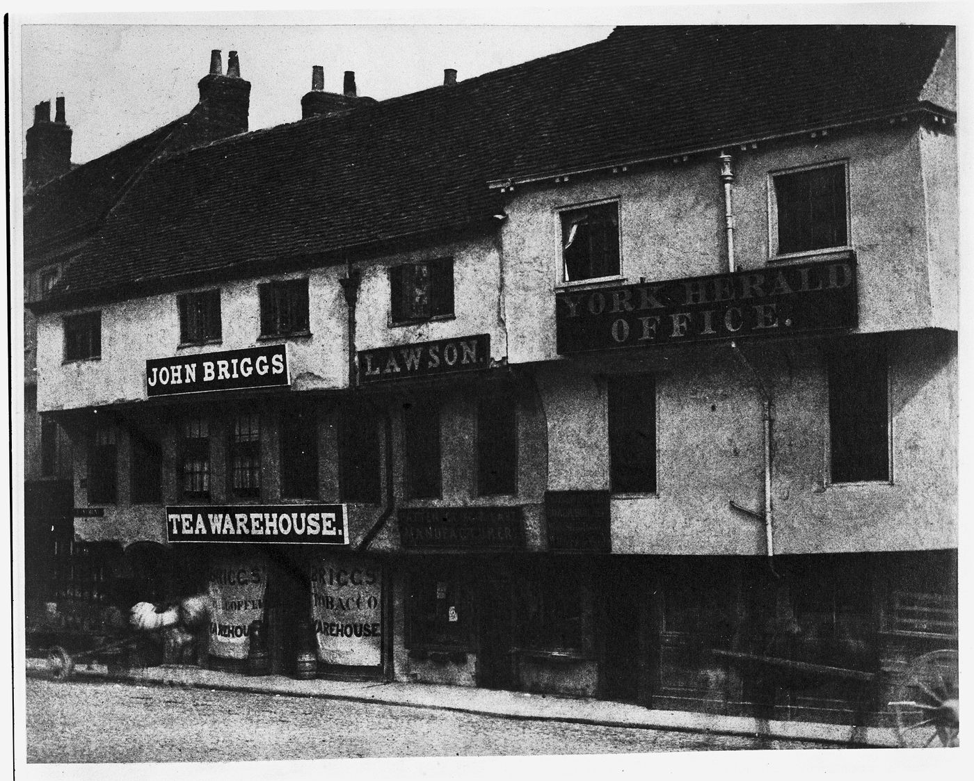 Plate from portfolio ''Photographic Views of York and its Environs''